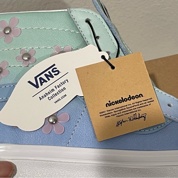 VANS X SANDY LIANG X SPONGEBOB SK8-HI 38 DX - SANDY CHEEKS BRAND NEW WITH BOX - Picture 10 of 14